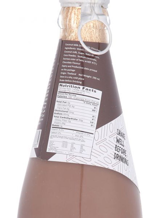 DOBELLA Coconut Milk With Chocolate And Nata De Coco 290ml  - Image 3