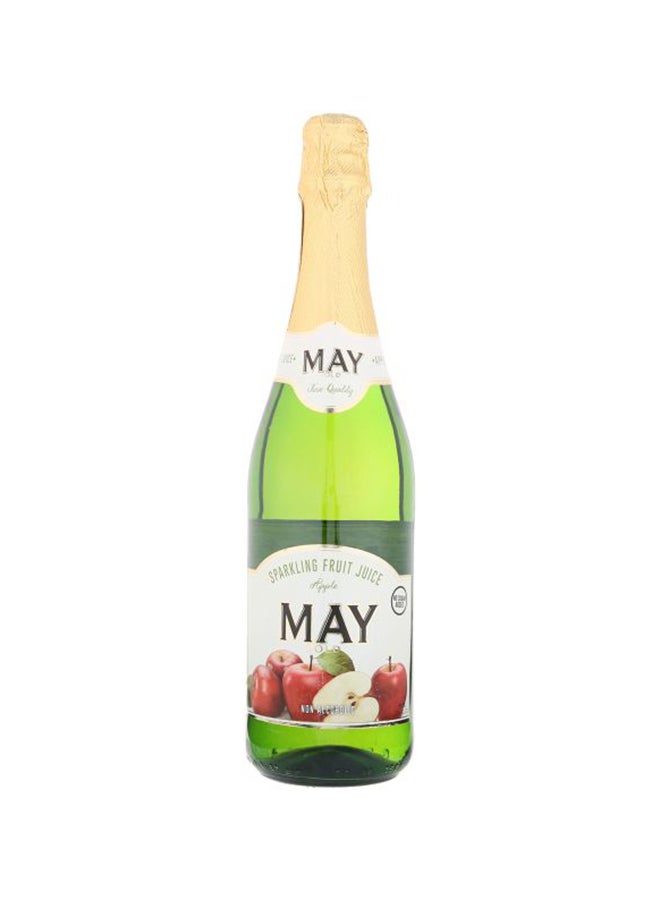 may Gold Sparkling Fruit Juice Apple 750ml - Image 1