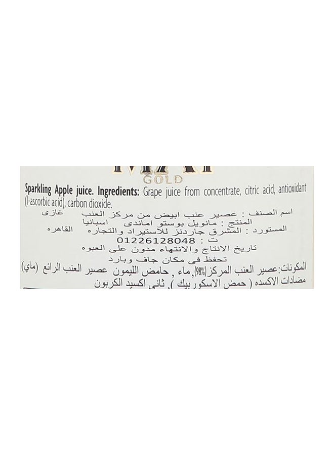 may Gold Sparkling Fruit Juice White Grape Flavour 750ml - Image 4