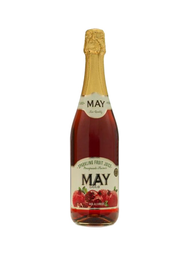 may Gold Sparkling Fruit Juice Pomegranate 750ml - Image 1
