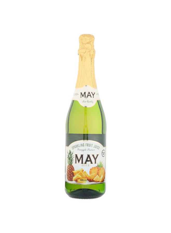 may Gold Sparkling Fruit Juice Pineapple Flavour 750ml  - Image 1