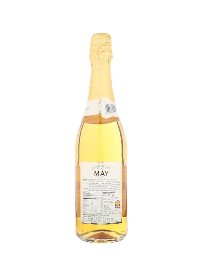may Gold Sparkling Fruit Juice Peach 750ml - Image 2