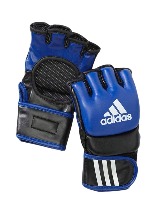 Adidas Pair Of Ultimate Fighting Gloves Blue/Black Scm  - Image 2