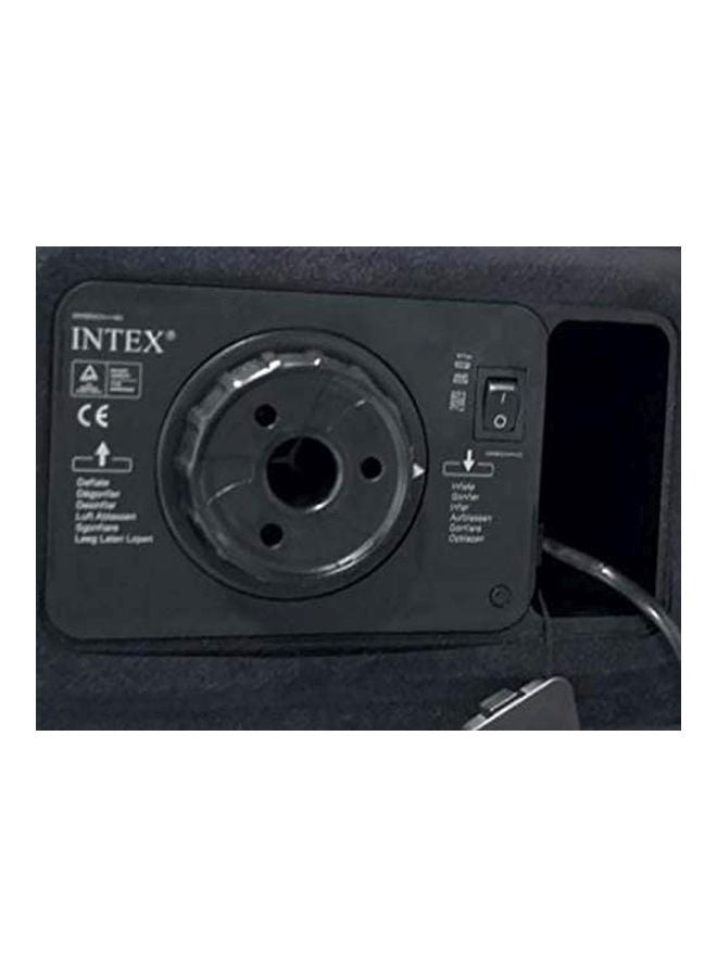 انتكس سرير هوائي مزدوج بوسادة هوائية متوسطة الارتفاع مع مضخة مدمجة 64116 - Image 2