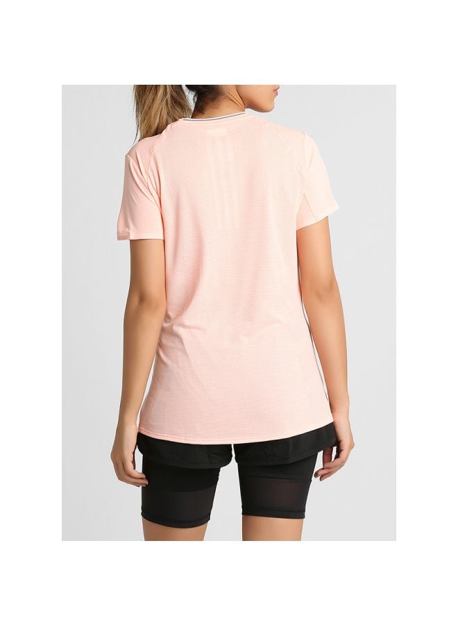 Adidas - Short Sleeve Running T-Shirt Clear Orange - Image 1