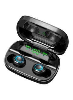 M11 TWS Wireless BT V5.0 Earphones With Hi-Fi Stereo Sound And Touch Control LED Digital Display Black