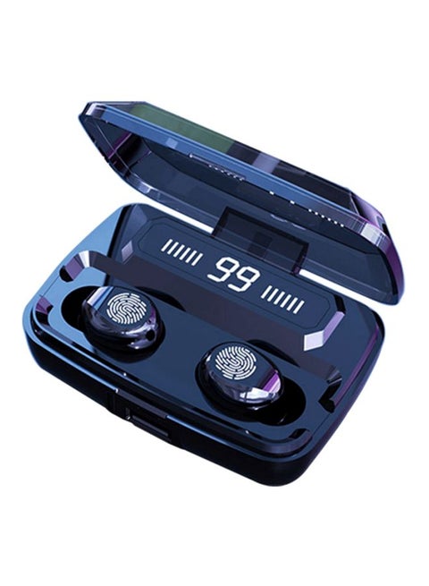 F9 Wireless In-Ear Earbuds With Charging Case Black