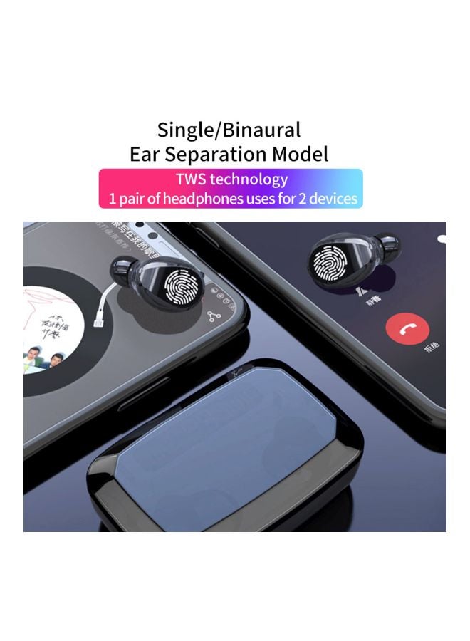 F9 Wireless In-Ear Earbuds With Charging Case Black - Image 4