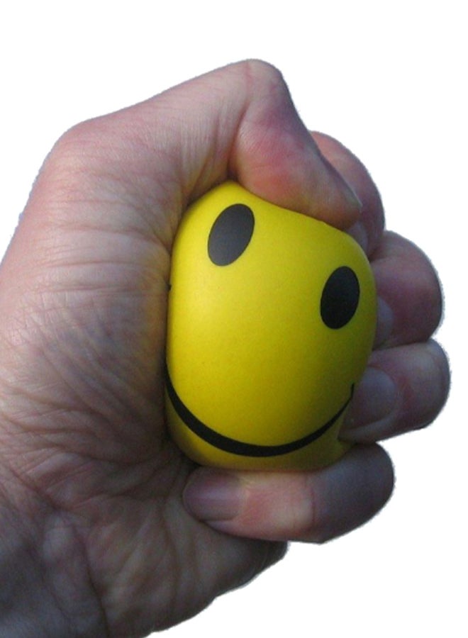 Generic Stress Relief Smiley Ball  - Image 2