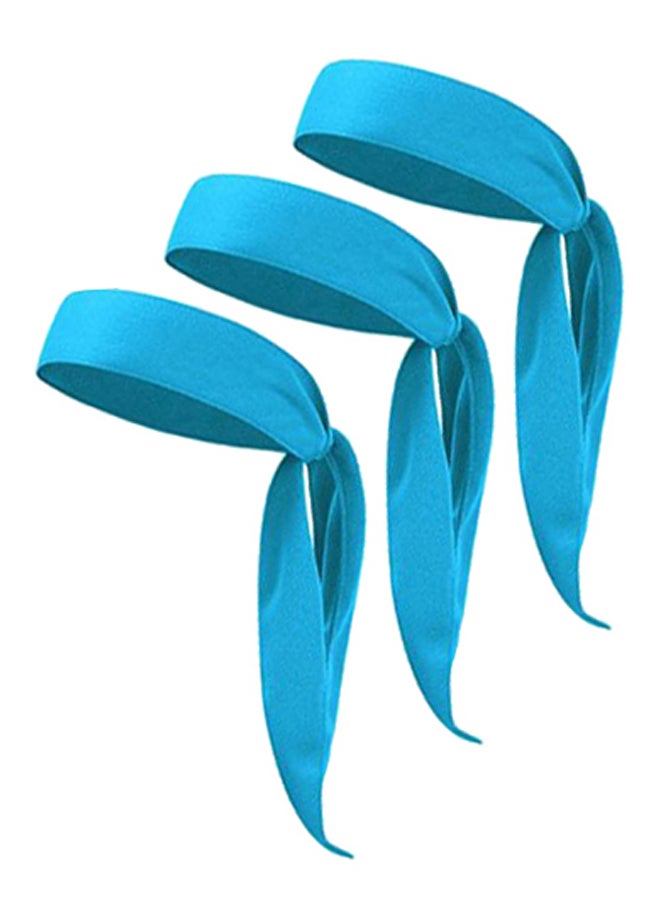 Generic 6-Piece Non-Slip Bandana Sweatband Set 45.3 x 2.4inch - Image 2