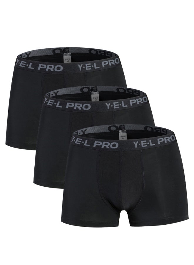 Generic 3-Piece Breathable Sports Boxer Set XXXL  - Image 1