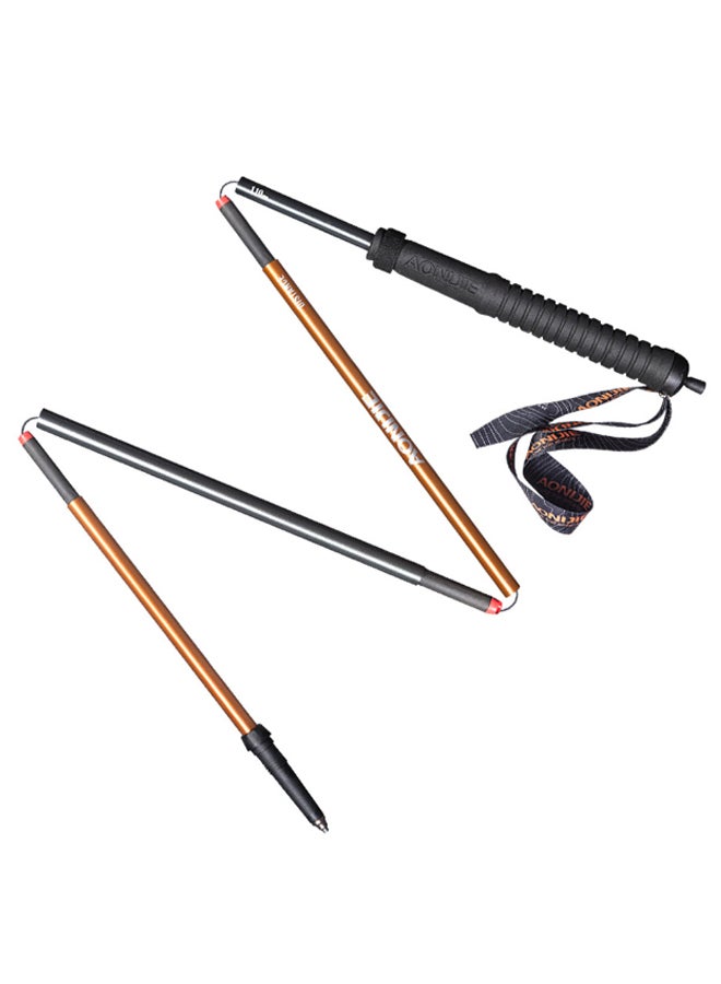 AONIJIE 2-Piece M-Pole Folding Ultralight Quick Lock Trekking Pole Set  - Image 2
