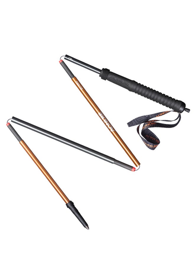 AONIJIE 2-Piece M-Pole Folding Ultralight Quick Lock Trekking Pole Set  - Image 2