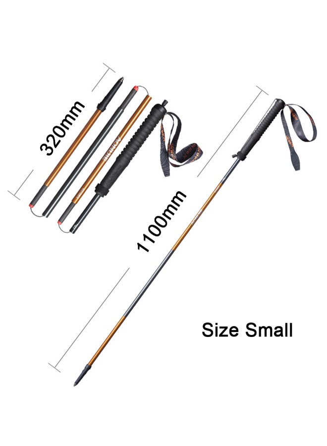 AONIJIE 2-Piece M-Pole Folding Ultralight Quick Lock Trekking Pole Set  - Image 3