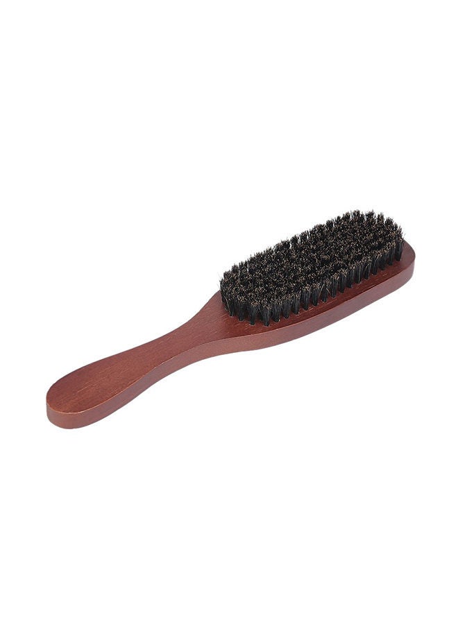 ANSELF Wooden Beard Brush Dark Brown  - Image 1