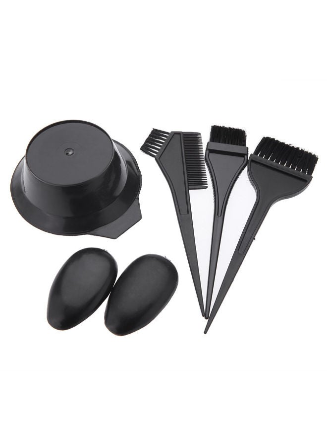 طقم أدوات تصفيف الشعر مكون من 5 قطع أسود - Image 2
