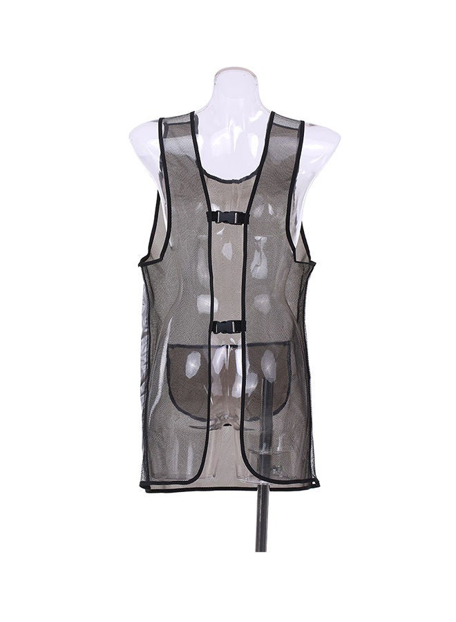 Generic Waterproof Hairdressing Cape Apron Grey  - Image 1