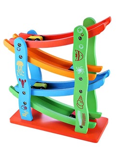 Speeding Car Ramp Track With Cars