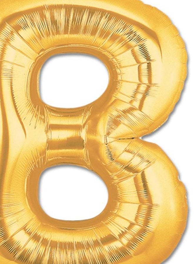 بالون من القصدير بتصميم حرف "B" قابل للتعليق 16بوصة - Image 2