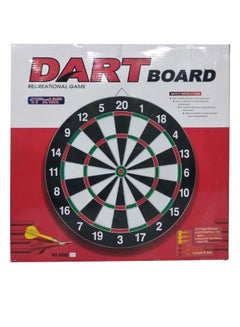 4D Master Double Sided Hanging Dart Board With Darts  - Image 1