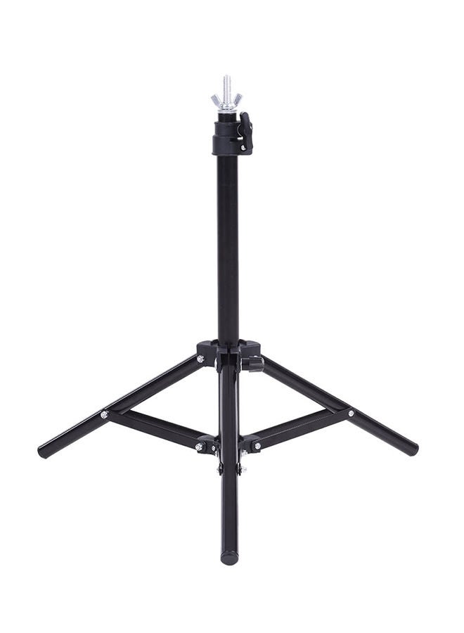 Generic Photography Studio Video Support Stand For PVC Backdrop Background Black  - Image 1