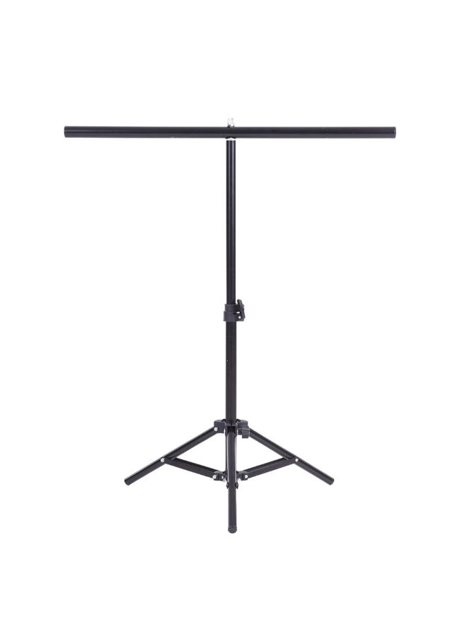 Generic Photography Studio Video Support Stand For PVC Backdrop Background Black  - Image 3