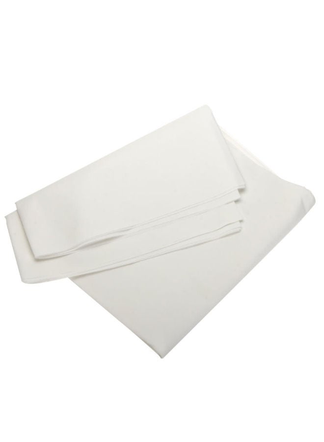 خلفية للاستخدام كستارة خلفية في تصوير الفوتوغرافي مصنوعة من قماش غير منسوج أبيض - Image 2