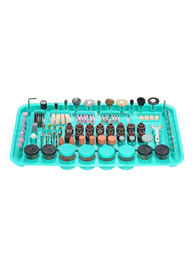 Generic - 228-Piece Rotary Tool Accessories Kit With Flex Shaft Electric Grinder Drill Multicolour 31 x 18 x 10cm - Image 1