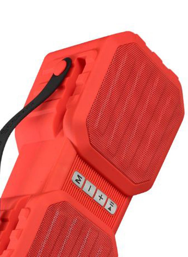 Generic Portable Bluetooth Wireless Hi-Fi Speaker Red  - Image 2