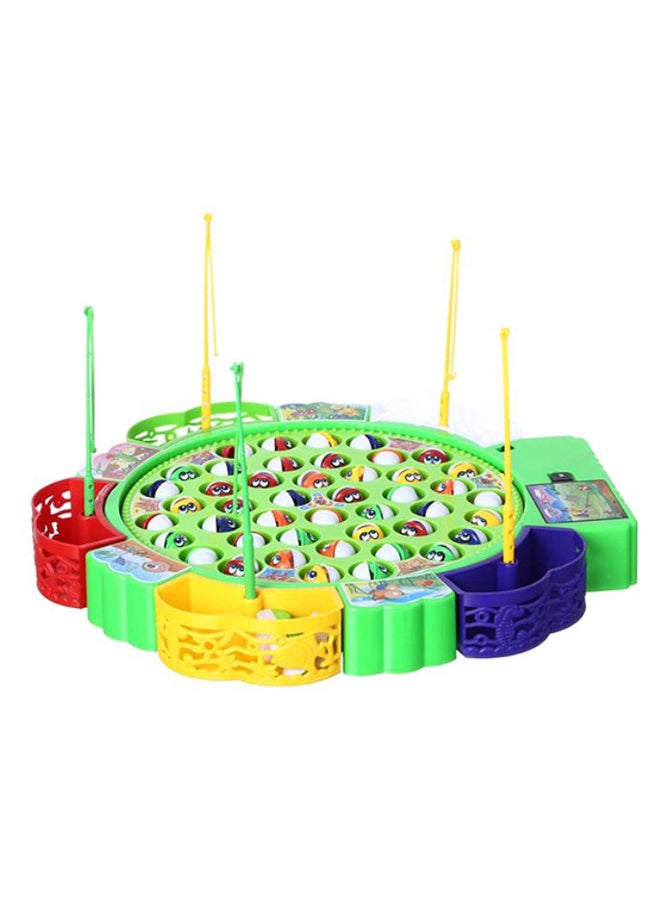 KEESS 45-Piece Fishing Safe And Non-Toxic Fun To Play Game Toy Set For Kids Multicolour 1.8x30.8x32.8cm - Image 1