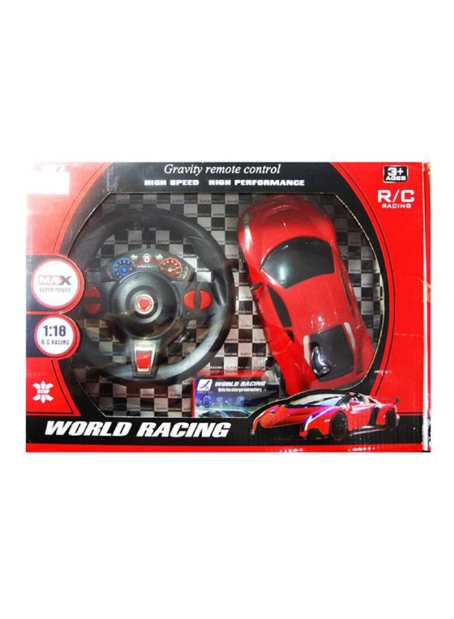 World Racing Car With Steering Wheel Remote - Image 1