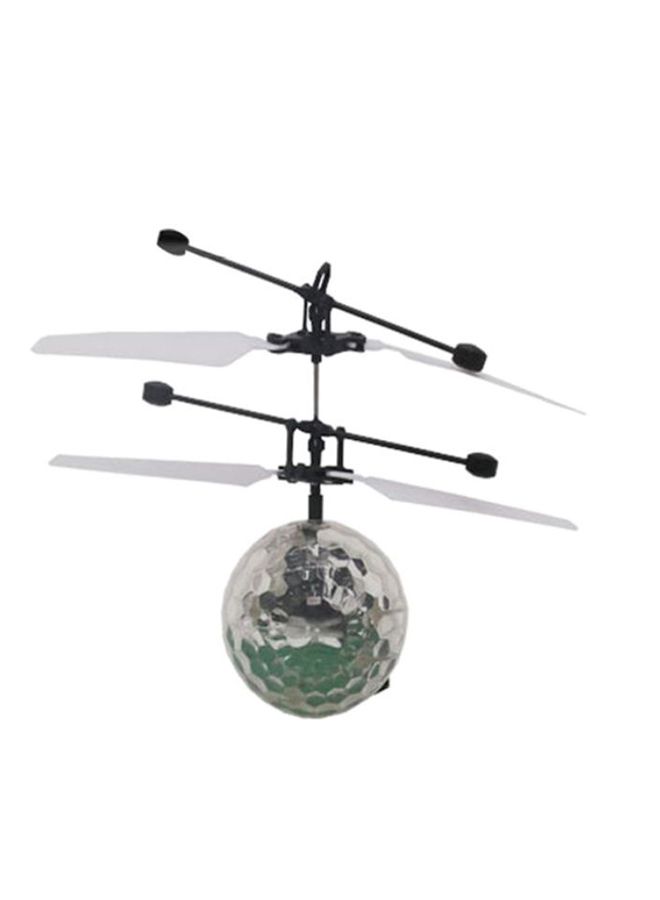 Flying Flash Disco LED Ball Stage Lamp Helicopter - Image 1