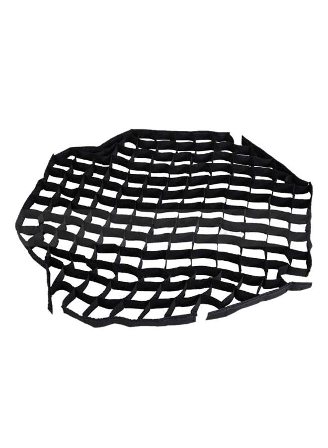 Photographic Honeycomb Grid Black 