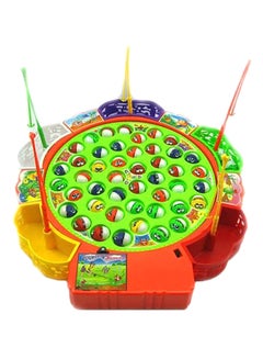 Generic 45-Piece Musical Rotating Fishing Game Set 33 x 34cm  - Image 1