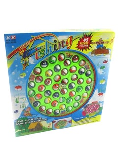 Generic 45-Piece Musical Rotating Fishing Game Set 33 x 34cm  - Image 2
