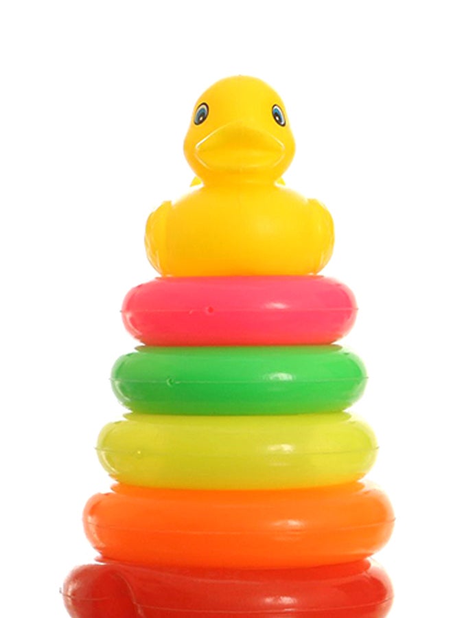 Generic - 7-Piece Stacking Ring With Duck Toy - Image 1