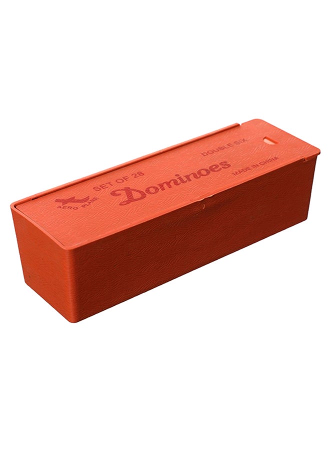 Generic - 28-Piece Double Six Dominoes Set - Image 1