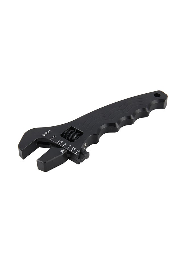 Generic - Adjustable Wrench Spanner Tool Black - Image 1