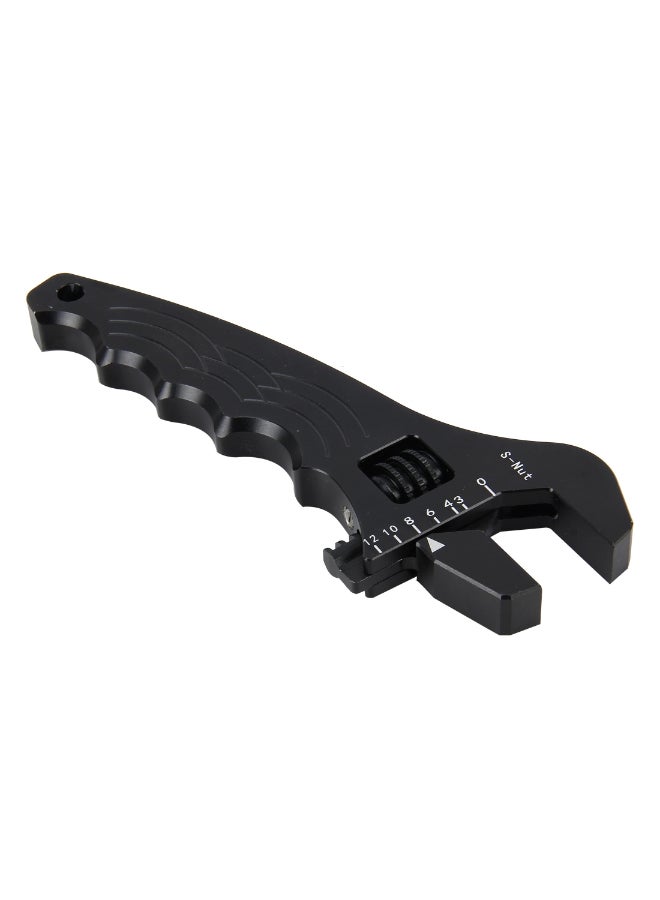 Generic - Adjustable Wrench Spanner Tool Black - Image 1