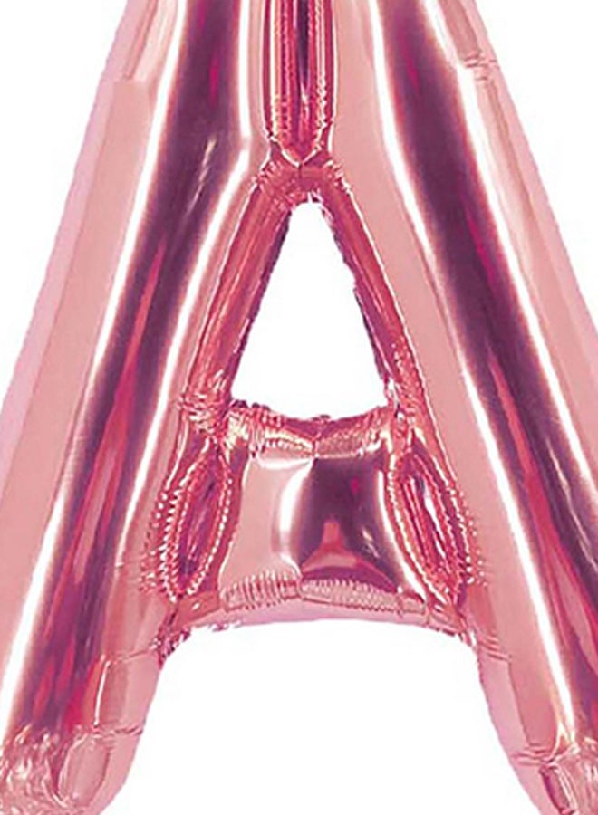 بارتي تايم بالون قابل للتعليق من ورق القصدير على شكل حرف A - Image 2