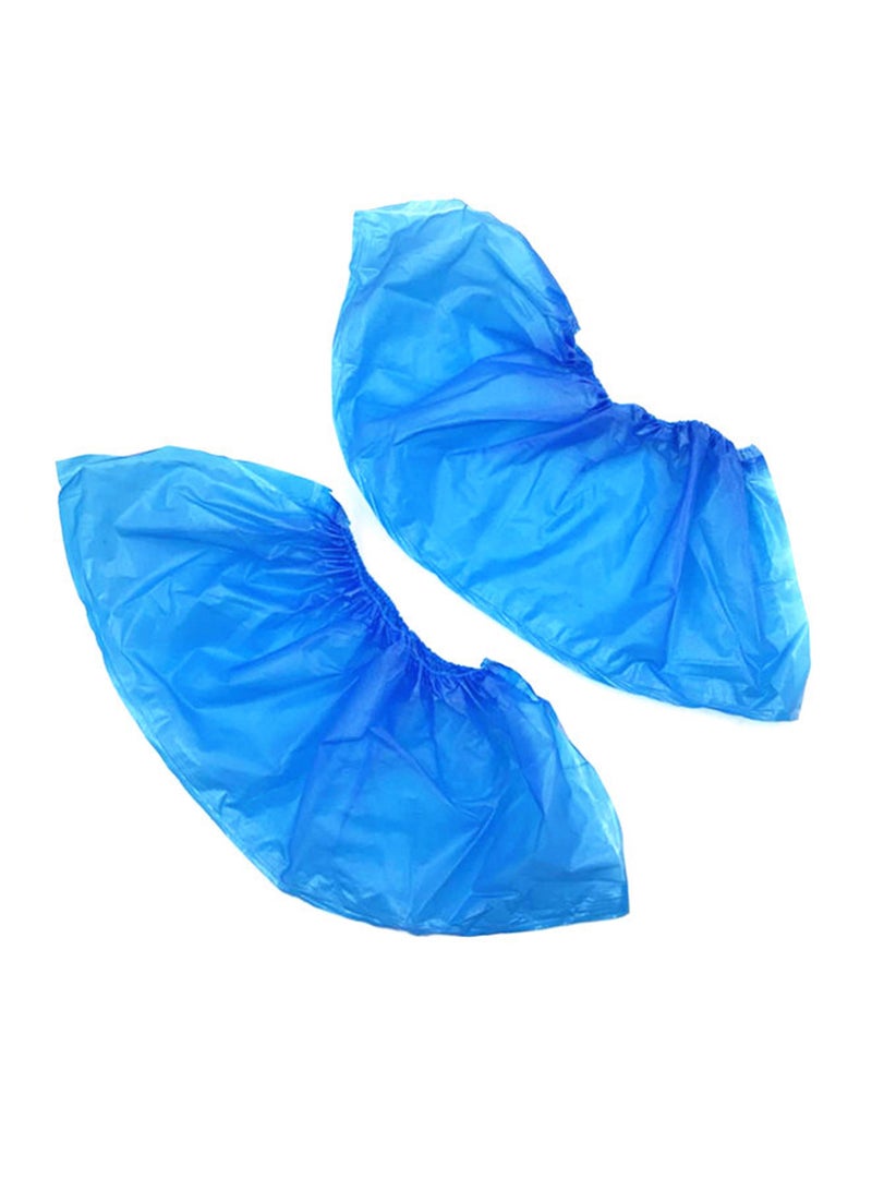 طقم أغطية أحذية للاستخدام مرة واحدة مكون من 75 زوج أزرق - Image 2