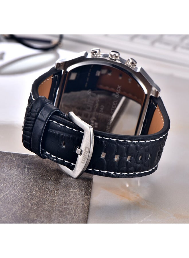 Oulm Men's PU Leather Analog Watch OL-HP1349  - Image 3