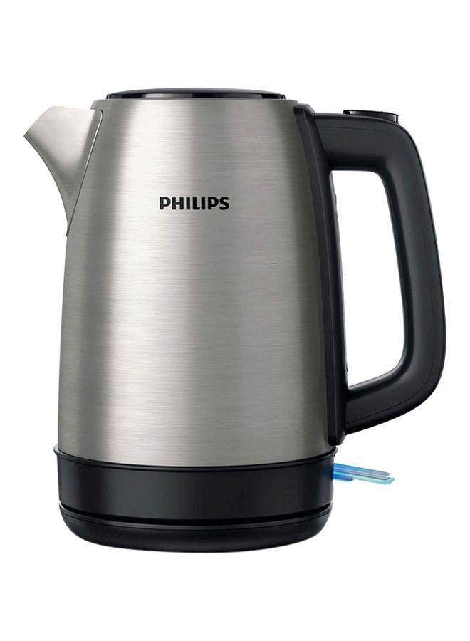 Philips Electric Kettle 1.7L 1.7 L 2200 W HD9350/92 Silver/Black - Image 1