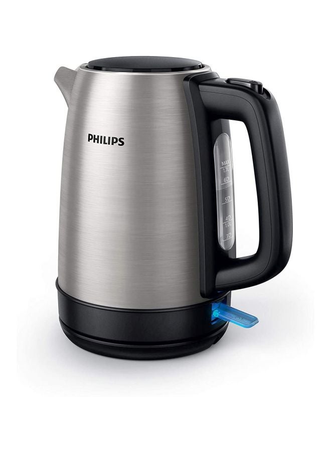 Philips Electric Kettle 1.7L 1.7 L 2200 W HD9350/92 Silver/Black - Image 2