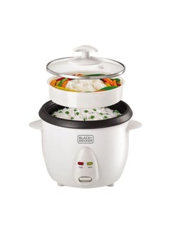 BLACK+DECKER Non Stick Rice Cocker 1.0 L 400.0 W RC1050-B5 White/Black  - Image 2
