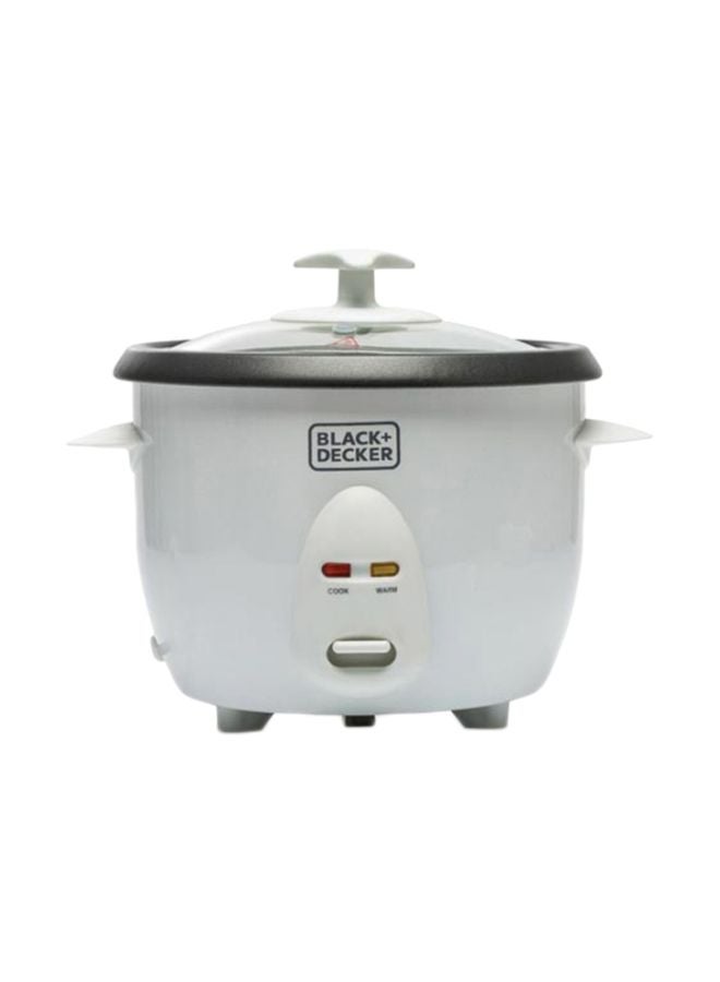 بلاك اند ديكر جهاز طهي الأرز غير لاصق 1.0 L 400.0 W RC1050-B5 أبيض/أسود  - Image 1