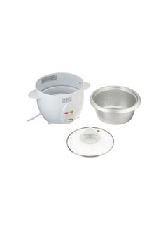 BLACK+DECKER Stainless Steel Automatic Rice Cooker 0.6 L 350.0 W RC650-B5 White  - Image 2