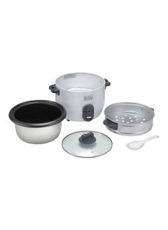 بلاك اند ديكر جهاز طهي الأرز كول تاتش سعة 1.8 لتر 1.8 L 700.0 W RC1860-B5 أبيض/أسود  - Image 4
