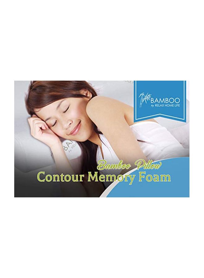 Contour Memory Foam Bamboo Pillow White King - v1585900529/N36351562A_6