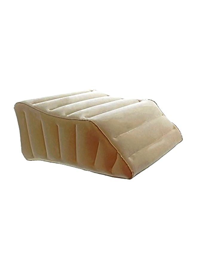 The Lounge Dr. Leg Support Inflates Pillow Beige L  - Image 1